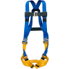 Werner® H411002xC111000 BaseWear Standard Harness with Attached 6' DeCoil Lanyard