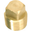 Whitecap 1/2" Tapered Thread Garboard Drain Replacement Plug, Brass - S-5052