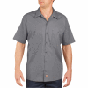 Dickies® Men's Short Sleeve Industrial Work Shirt, 2X Graphite Gray - LS535GG
