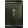 Wilson Safe Depository Safe DS1K - Key Lock 8"W x 10"D x 12"H, Black