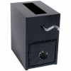 Wilson Safe Depository Safe RH13C Combo Lock - 14-1/4"W x 8-1/4"D x 13"H, Black