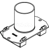Wiremold 1125cha Poke-Thru 1-Gang Conduit Housing Assembly, 1-1/4" - Pkg Qty 5