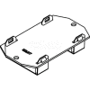 Wiremold 1blh Poke-Thru 1-Gang Blank Housing - Pkg Qty 5