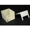 Wiremold 2410FC-FW Full Capacity Entrance End Fitting, Fog White, 3"L