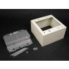 Wiremold 2444-2lsfw 2g Device Box, Fog White, 4-3/4"L - Pkg Qty 10