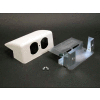 Wiremold 24dwnd-Fw Downward Device Bracket Dec, Fog White, 4-3/4"L