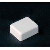 Wiremold 2710b-Wh Blank End Fitting, White, 1"L