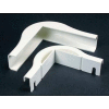 Wiremold 2818FO-WH External Elbow, FiberReady, White, 3-3/4"L