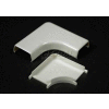 Wiremold 411 90° Flat Elbow, Ivory, 2-1/16"L