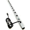 Wiremold CabinetMATE Power Strip, 10 Outlets, 20A, 6' Cord