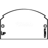 Wiremold 68b Poke-Thru 1/2 Gang Blank Plate - Pkg Qty 10