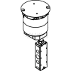 Wiremold 6STC Poke-Thru Stem Assembly, Recessed, 6"