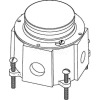 Wiremold 800cilck Floor Box 800 Series Cast-Iron Floor Box, Conduit Openings - Pkg Qty 4