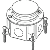 Wiremold 800lck Floor Box 800lck Series Floor Box, Steel, W/Knock-Outs - Pkg Qty 6