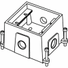 Wiremold 880CS1-1 Floor Box 1-Gang Deep Box, Fully Adjustable