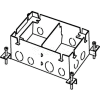 Wiremold 880S2 Floor Box 2-Gang Deep Box, Fully Adjustable