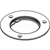 Wiremold 896t Floor Box Cover Plate, Brass, For Tile W/2 5/8" Opening - Pkg Qty 8