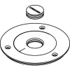 Wiremold 896tck-3/4 Floor Box Cover Plate, Brass, For Tile W/3/4" Opening - Pkg Qty 8