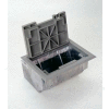 Wiremold AF3-KT Floor Box Box W/Black Tile Cover & Trim