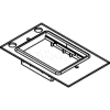 Wiremold CRFB-BEZ6A-4 Floor Box CRFB Series Communication Device Plate #4