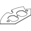 Wiremold Crfb-D-3 Floor Box Duplex Device Plate For Round Raised Floor Box - Pkg Qty 10