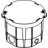 Wiremold CRFB4 Floor Box Round Raised And Wood Floor Box