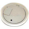 Wiremold CRFBBTCNKTR Floor Box CRFB Series Solid Cover Assembly Tamper Resistant, Nickel