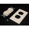 Wiremold Drp20a-V Dplx Recpt. & Plate, 20a, Spec Grade, 5352 Series, Thermoplastic, Ivory