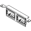 Wiremold Dtb-2-2rt Floor Box Communication Bracket W/Ortronics Bezels - Pkg Qty 5