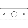 Wiremold Fifp75 Poke-Thru 1-Gang Plate, 3/4" Ko - Pkg Qty 20