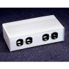 Wiremold Fit Poke-Thru Poke-Thru Insert W/J-Box Assembly, 2" - Pkg Qty 12