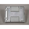 Wiremold Fpctbk Floor Box Floorport Flangeless Cover Assembly, W/Carpet Insert, Black - Pkg Qty 8