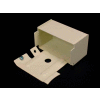Wiremold G3010ae Entrance End Fitting W/1/2" & 3/4" Kos, Gray, 3-7/16"L