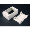 Wiremold Nm2048-Wh 1-Gang Deep Device Box, White, 4-3/4"L