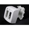 Wiremold Pbb4tjfw Four Tracjack Data Box, Fog White, 3-1/4"L