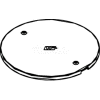 Wiremold RC7APTCBK Poke-Thru Abandonment Plate, Black