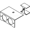 Wiremold SG2-DP Floor Box 1-Gang Duplex Receptacle