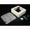 Wiremold V2048-2 Switch & Receptacle Box, 2-Gang, 125V, 15A, 4-3/4"L