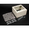 Wiremold V2444-2 2 Gang Extra Deep Device Box, 4-3/4"L