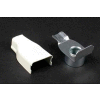 Wiremold V5784 Elbow Conduit Connector 1/2" Female, Ivory, 2-1/8"L