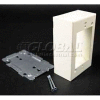 Wiremold WH2048 Switch & Receptacle Box, 1-Gang, 125V, 15A, 4-5/8"L