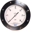 6" Type 732.26 100INH2Od Gauge - 1/4" Female NPTx2 TBM Powder Aluminum