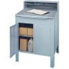 Winholt Cabinet Shop Desk RDSWNSS-5 Pigeonhole Riser, Stainless 32-1/2"W x 30"D x 53"H - Gray