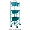 Winholt Mobile Stainless Steel Lug Cart SS-L-6 Capacity 6 Lug, No Lugs