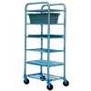 Winholt Aluminum Universal Cart UNAL-6  6 Shelves, 27"L x 21"W x 67"H, No Lugs