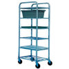 Winholt Aluminum Universal Cart UNAL-6 6 Shelves, 27"L x 21"W x 67"H, No Lugs