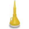 Funnel King® 1-1/2 Quart Double Capped Funnel - Yellow - 32135
