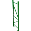Husky Rack & Wire Pallet Rack Teardrop Upright Frame - 36"D x 96"H