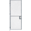 Husky Rack & Wire EZ Wire Mesh Partition Hinged Door - 4'Wx8'H
