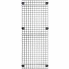 Husky Rack & Wire, Velox, Machine Guard, Panel, 4' 10"W x 5' 6"H, Black